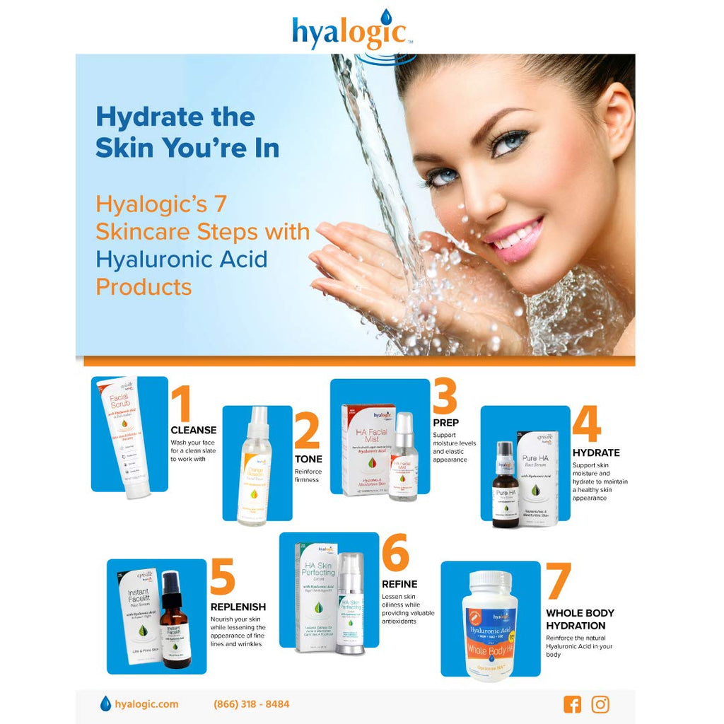 Hyaluronic Acid Face Moisturizer with Argan Oil 1 Oz P622222