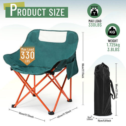 2 Pack Folding Camping Chairs C74199