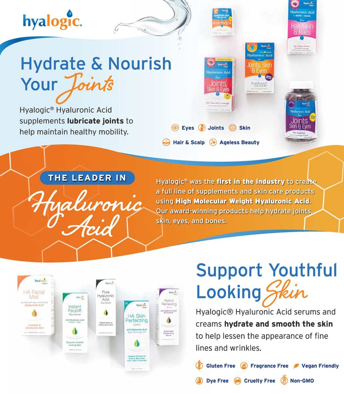 Hyaluronic Acid Face Moisturizer with Argan Oil 1 Oz P622222