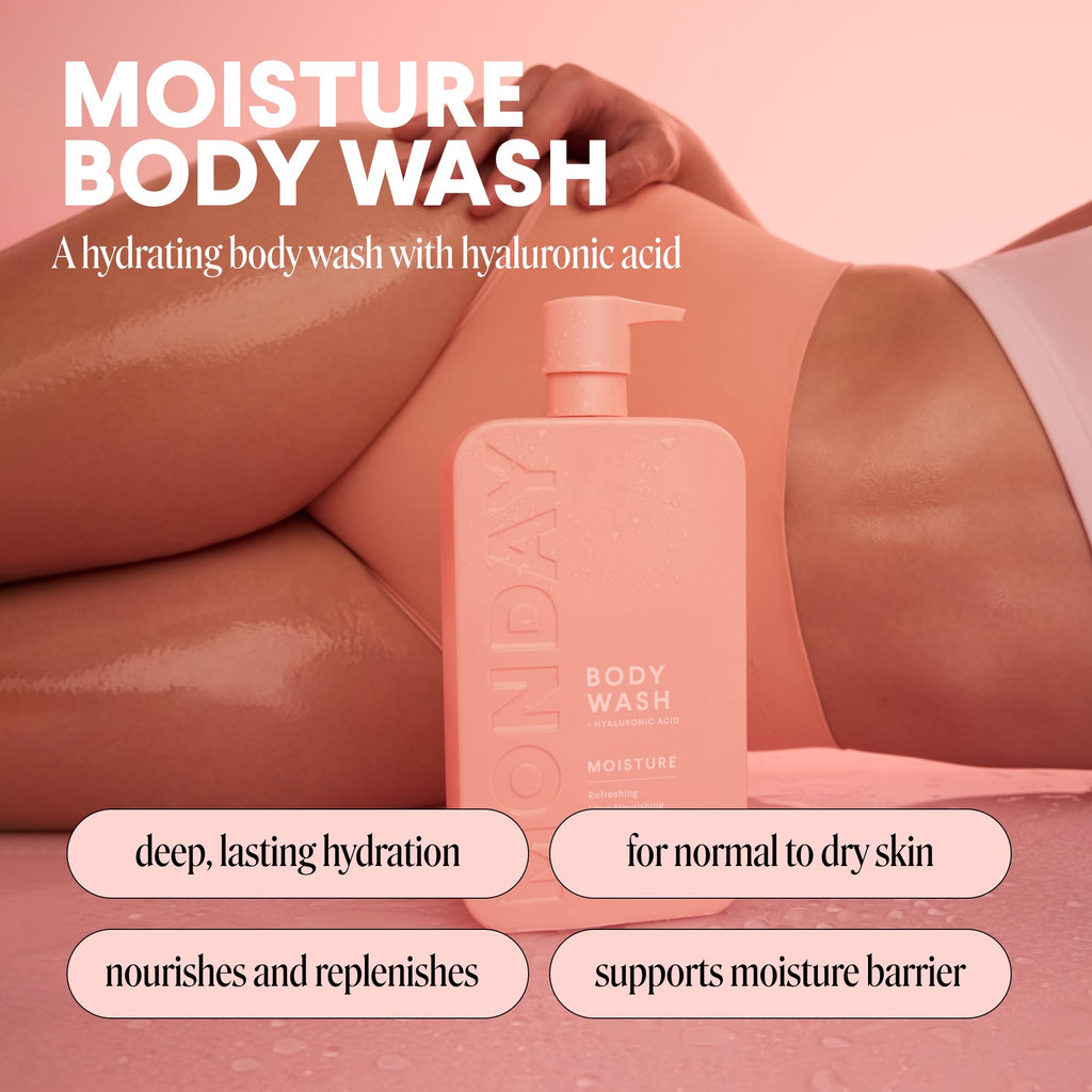 Repair Shampoo and Conditioner Set, Moisture Body Wash, Leave-in Conditioner V7273