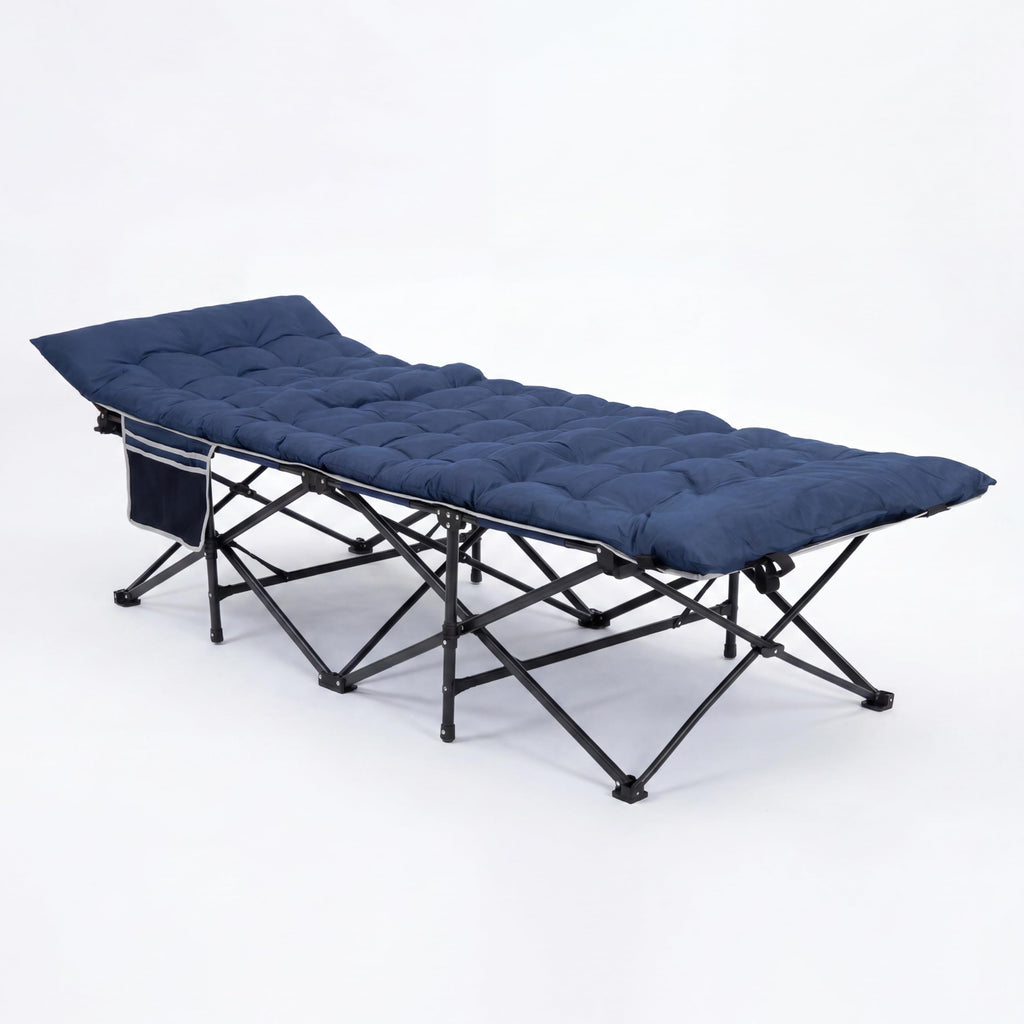 Blue 600 Lb Capacity Folding Camping Cot C319