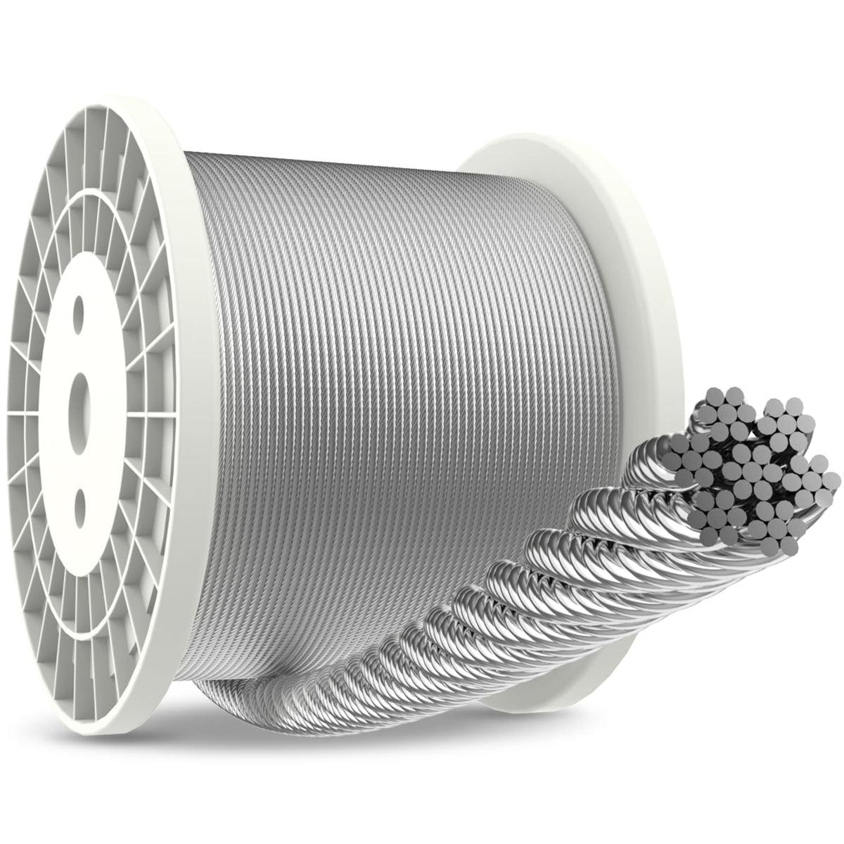 1000FT 1/8" Stainless Steel Cable Y959