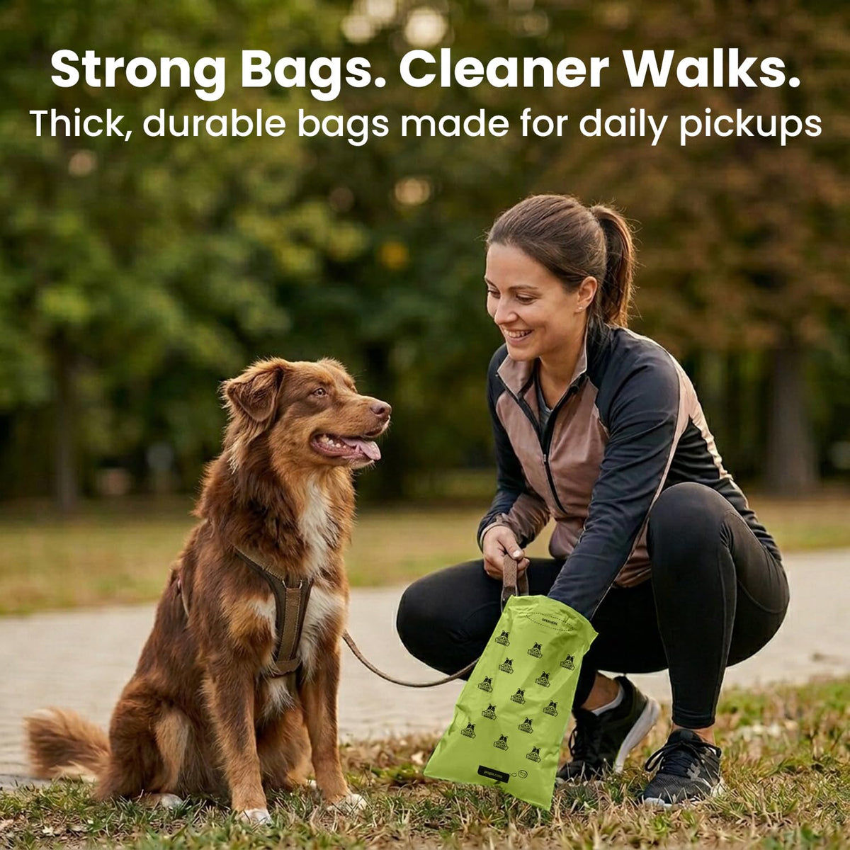 Large Dog Poop Bags, 500 Bags A47135