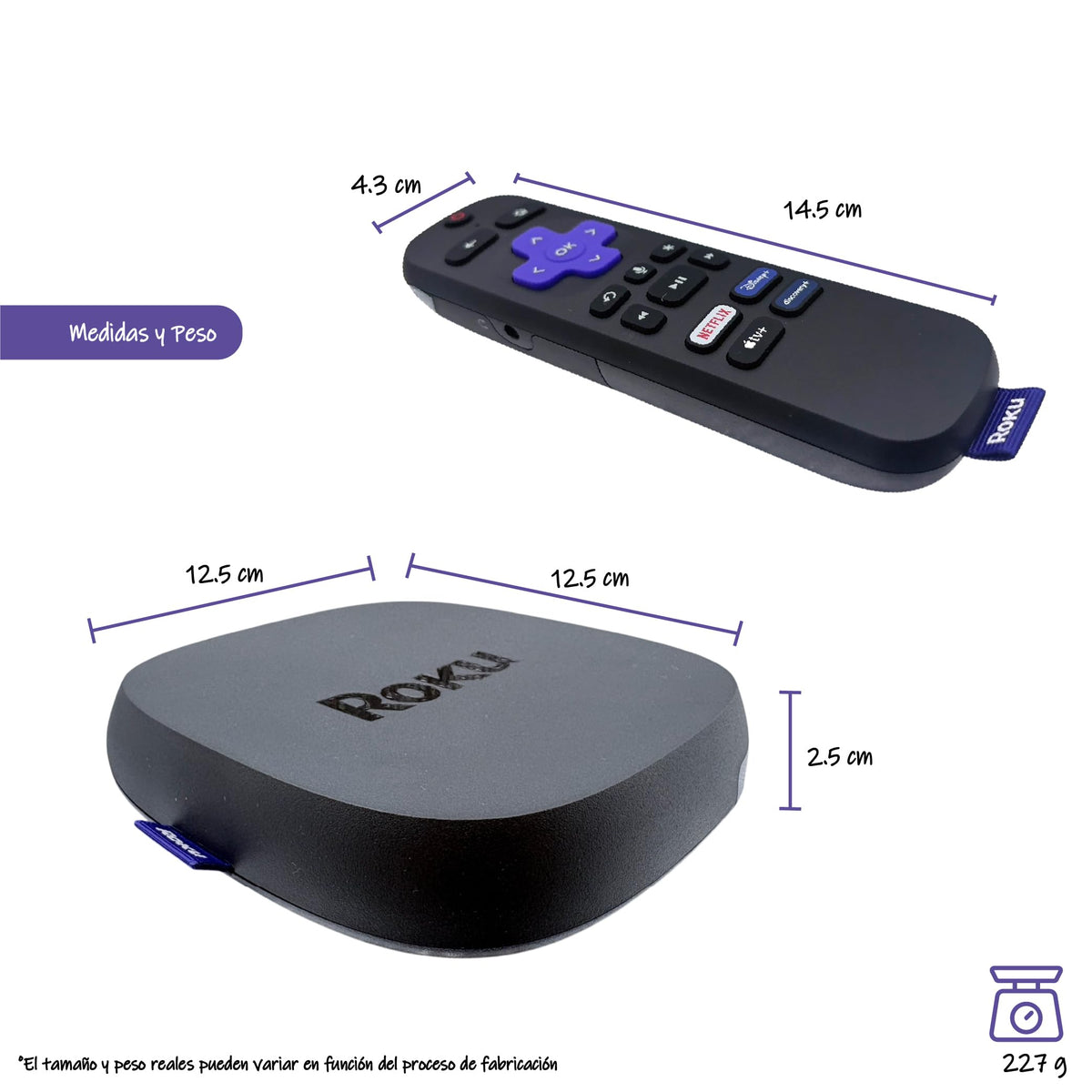 4K HDR Streaming Player with HDMI Cable V11294