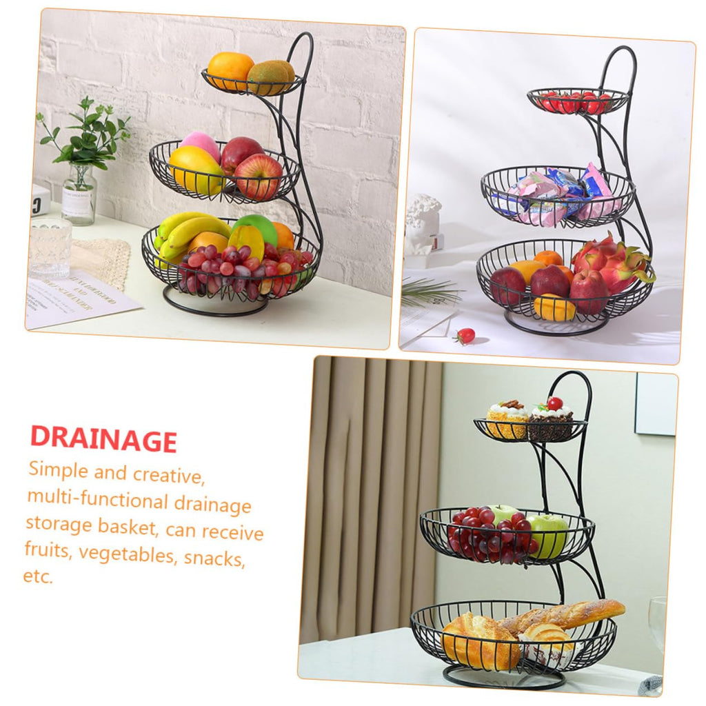 3-Tier Iron Basket A8980