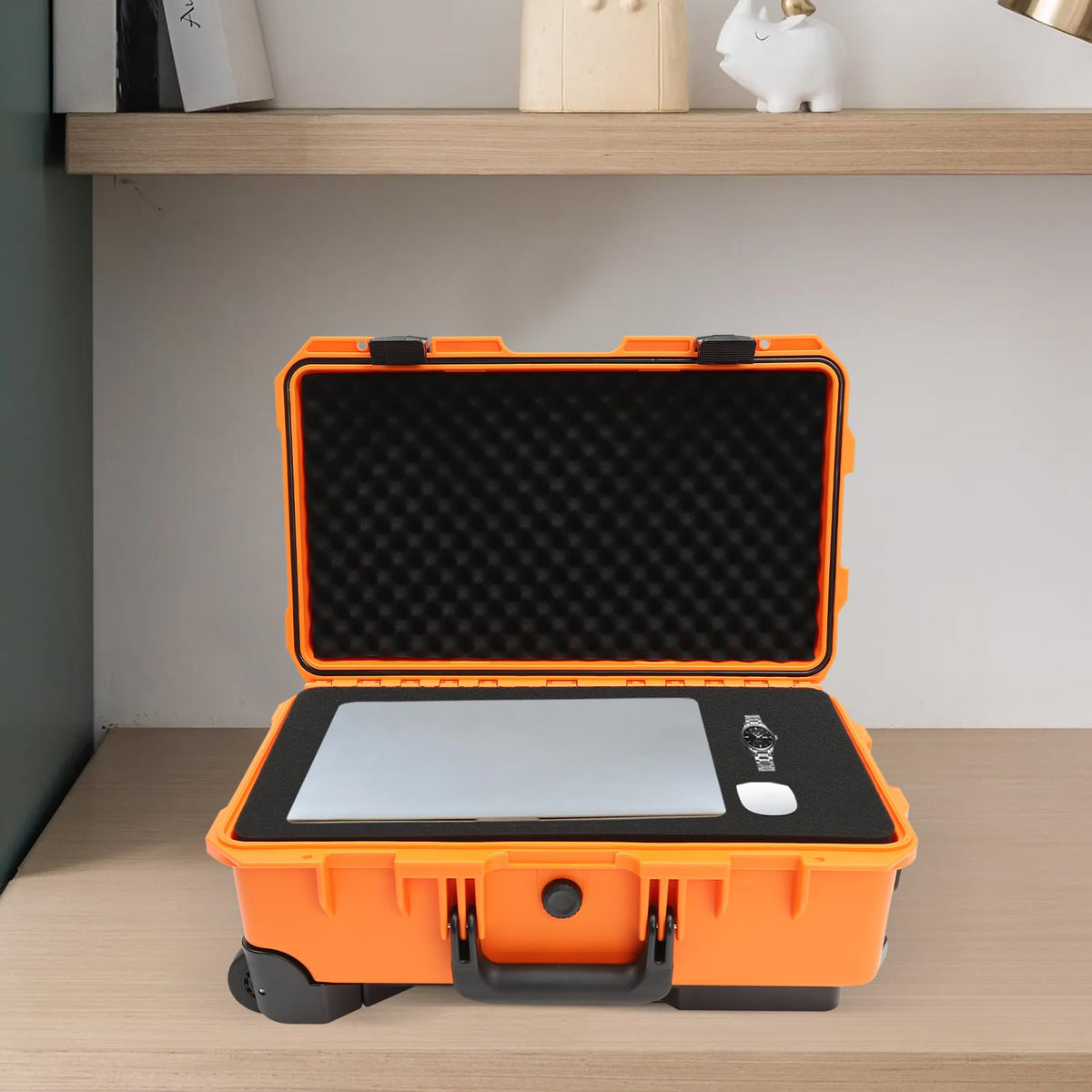 22" Weatherproof Hard Camera Case with Foam K9132