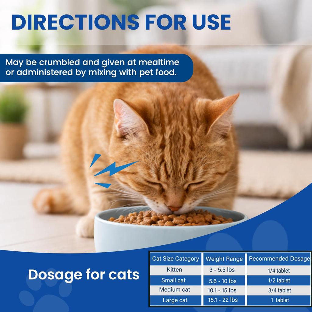 Cat Dewormer Tablets D19280