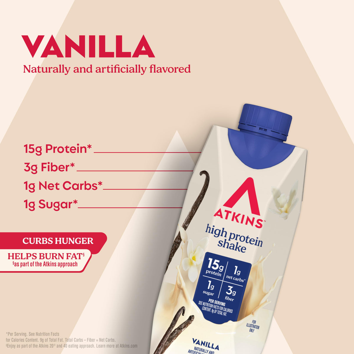 Vanilla High Protein Shake 12 Count S24720