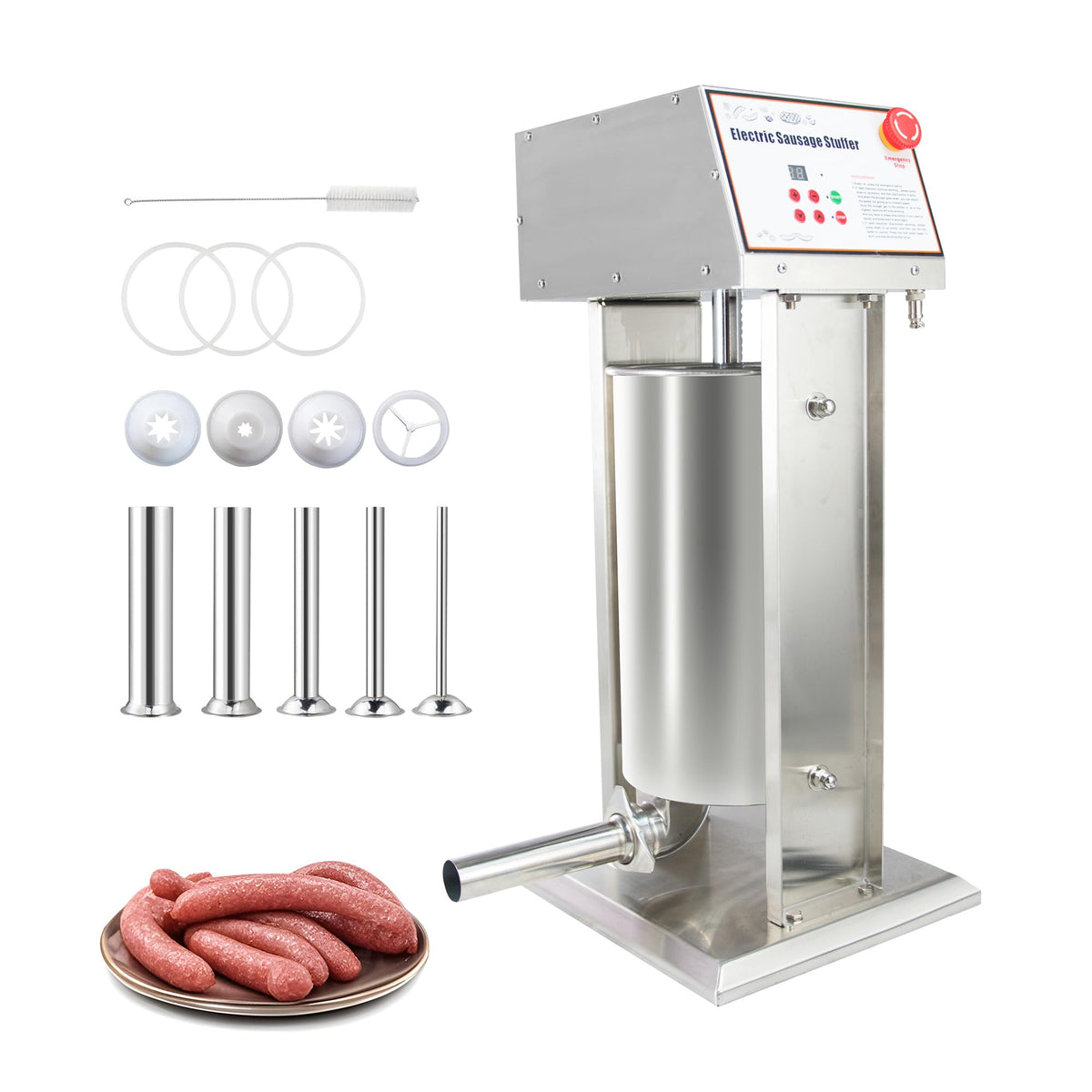 Stainless Steel Electric 15 Liter Sausage Stuffer M752338