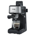 4-Shot Steam Espresso Cappuccino and Latte Maker with Stainless Steel Frothing Pitcher G4480