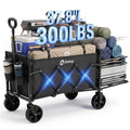 Collapsible Wagon with Tailgate, 300 lb Capacity G711318