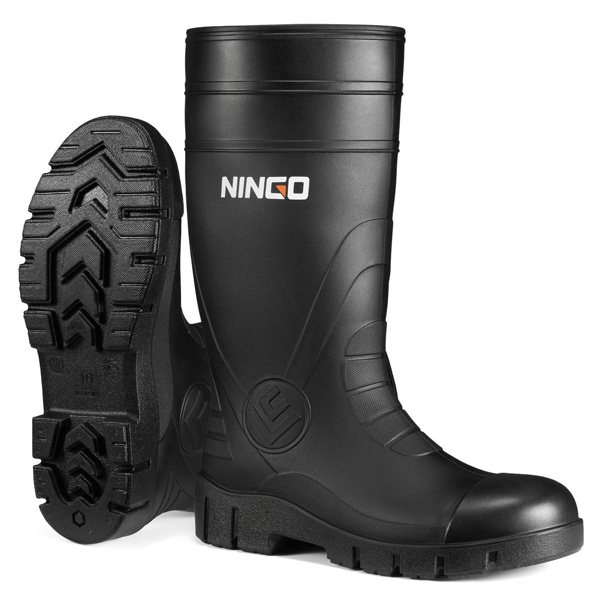 Men's Steel Toe Waterproof Rubber Boots J97858