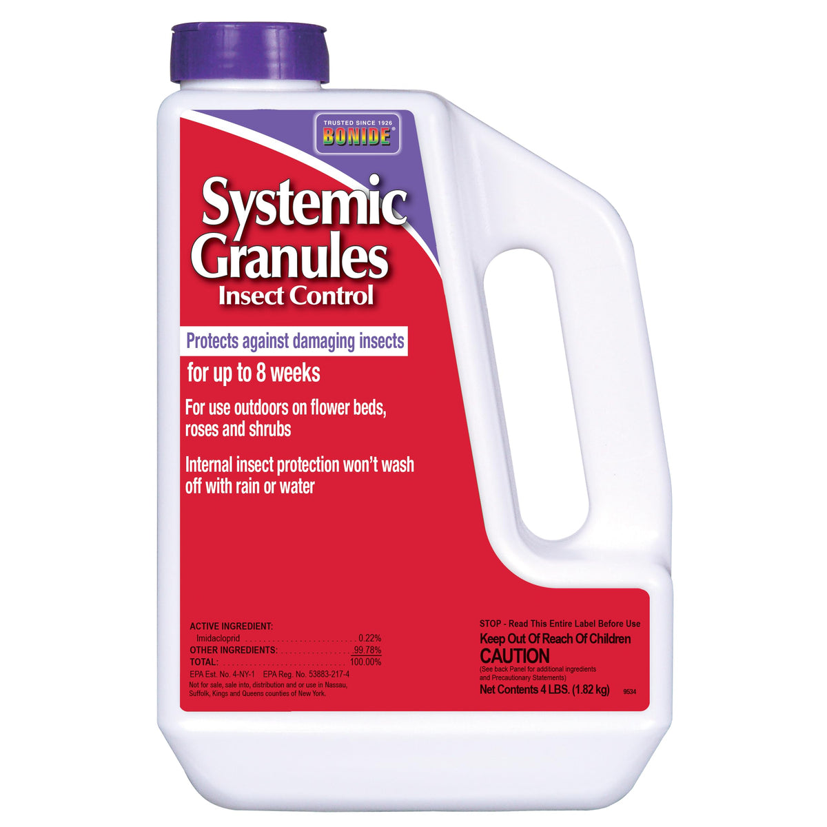 Insect Control Systemic Granules 4 lbs L4011