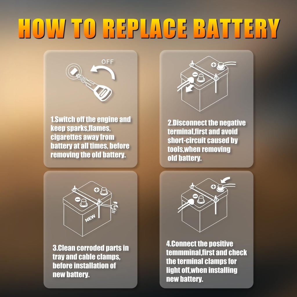 12.8V 60Ah 1100CCA Lithium Automotive Battery M7704