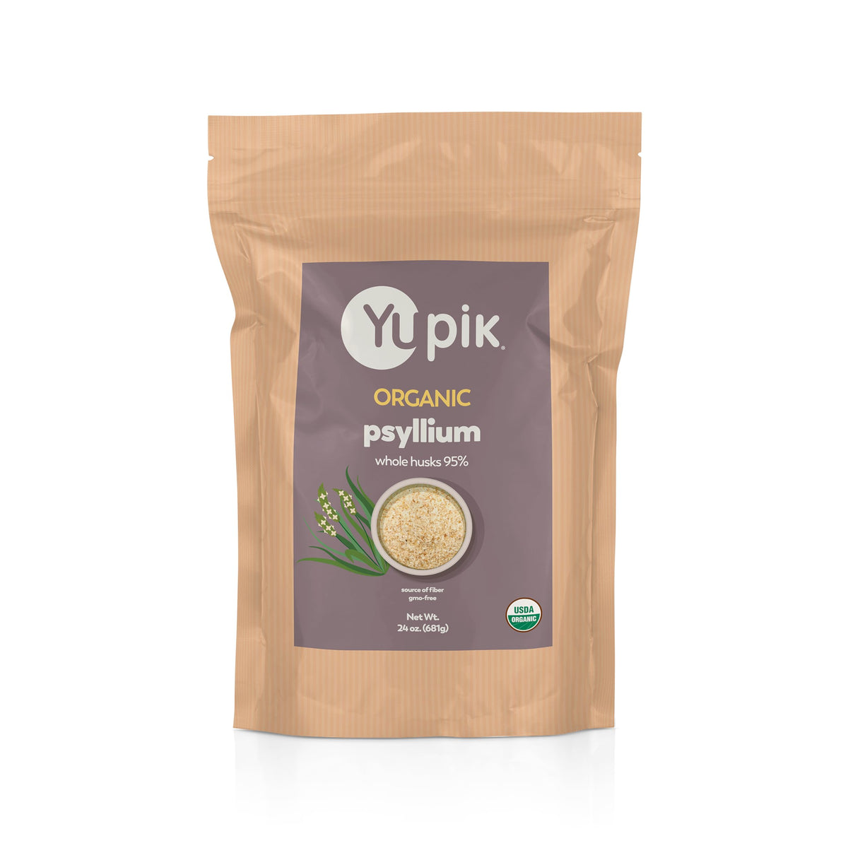 Organic Whole Husk Psyllium 24 Oz R24360