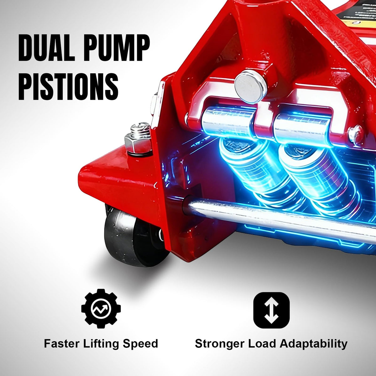 4 Ton Hydraulic Low Profile Floor Jack J3428