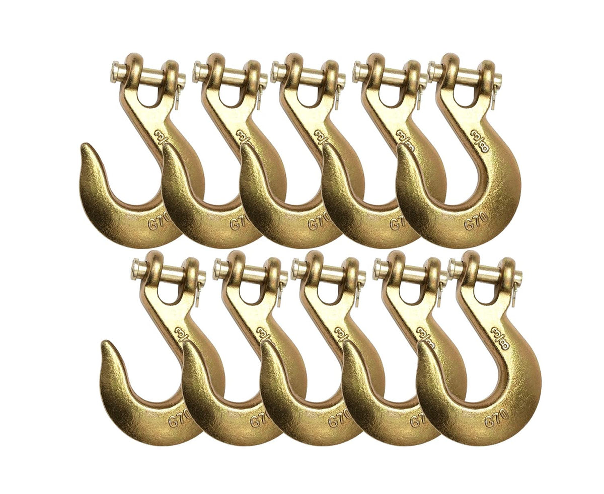 3/8" Clevis Slip Hook 6,600 LBS Grade 70 T6399