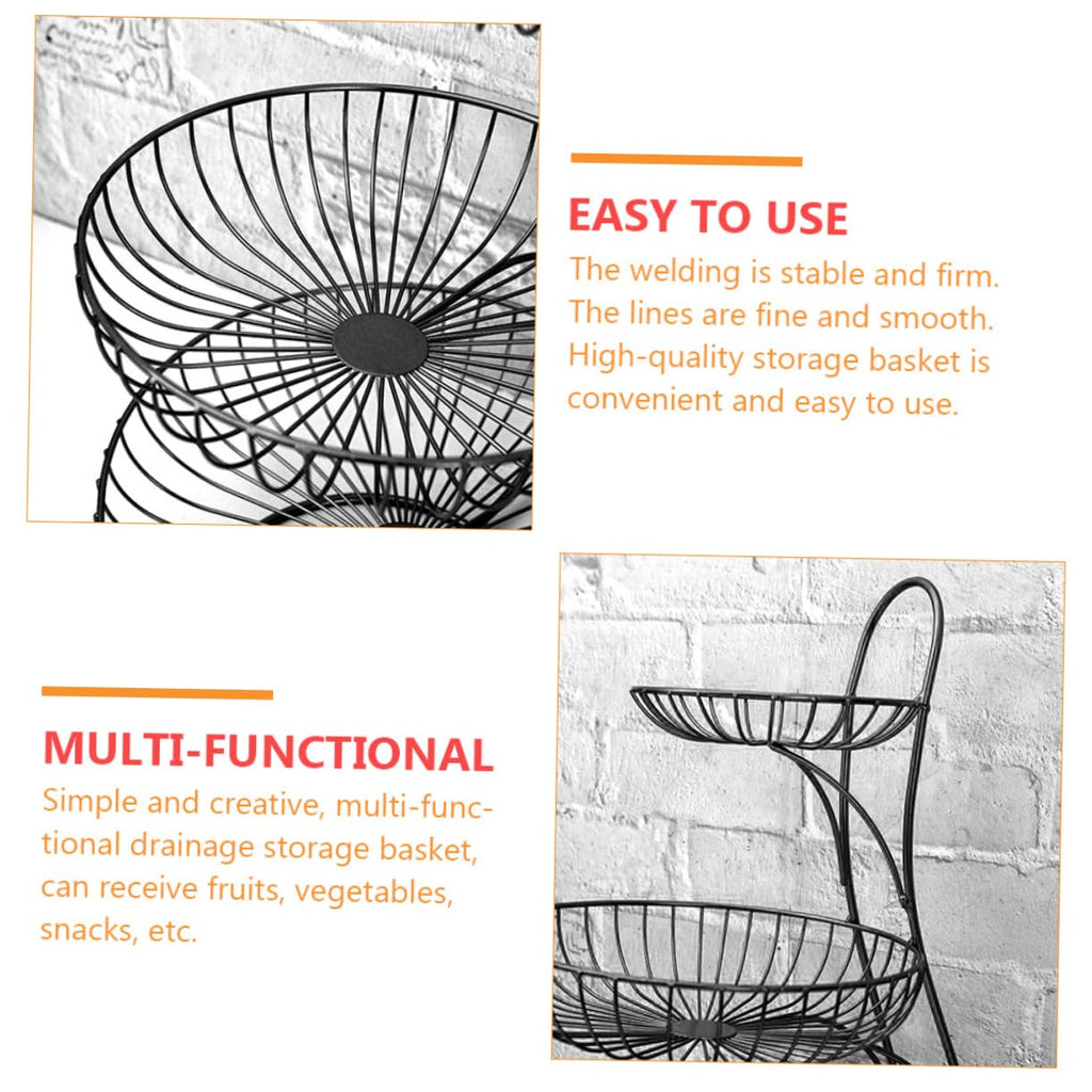 3-Tier Iron Basket A8980