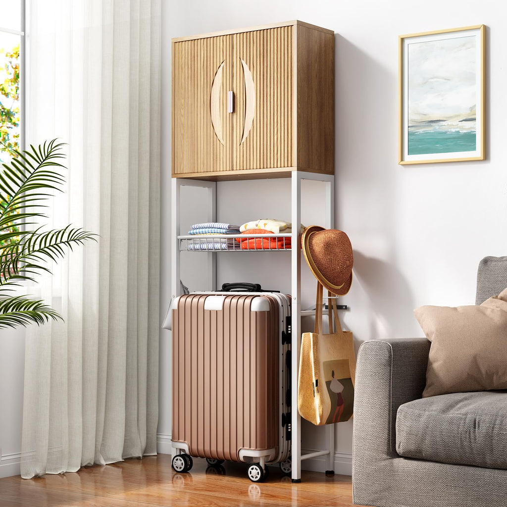 Over The Toilet Storage Cabinet with Adjustable Shelf L7581