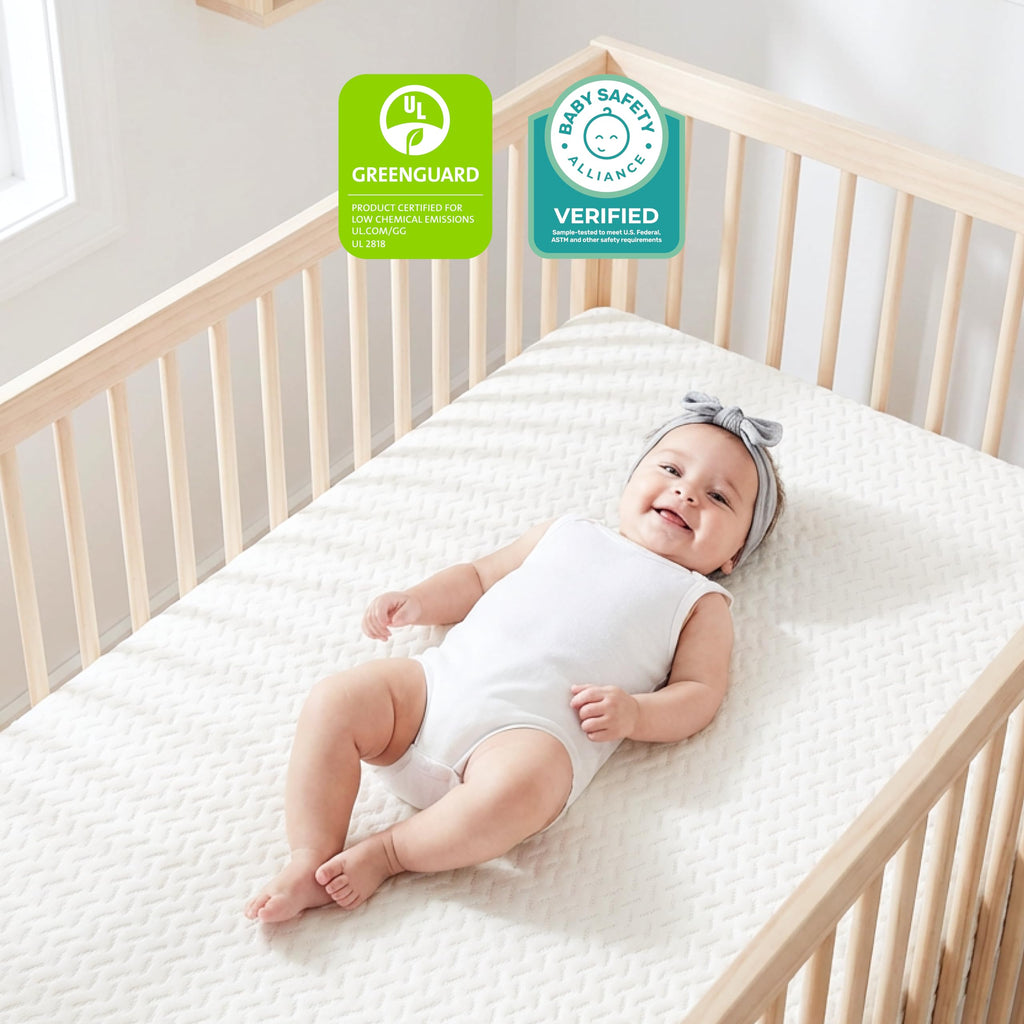 2-in-1 Crib & Toddler Mattress F641313