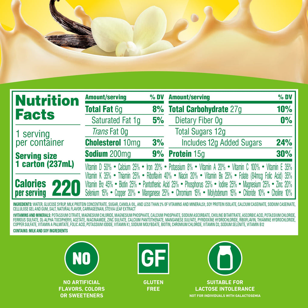 Vanilla High Protein Ready-to-Drink 24 pk I741