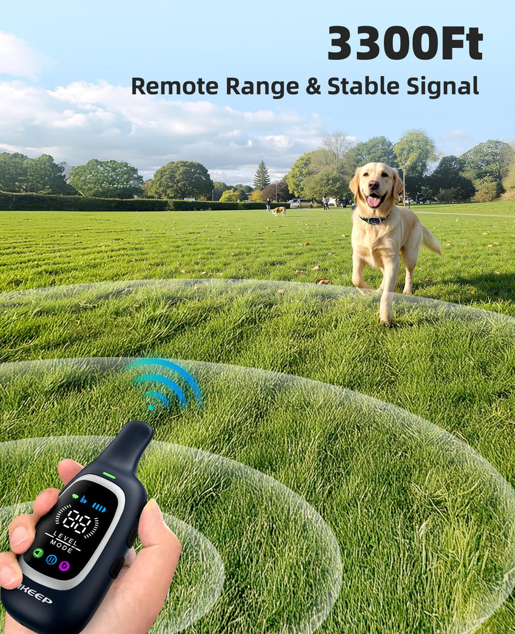 2-in-1 Dog Training Collar with Remote H88846