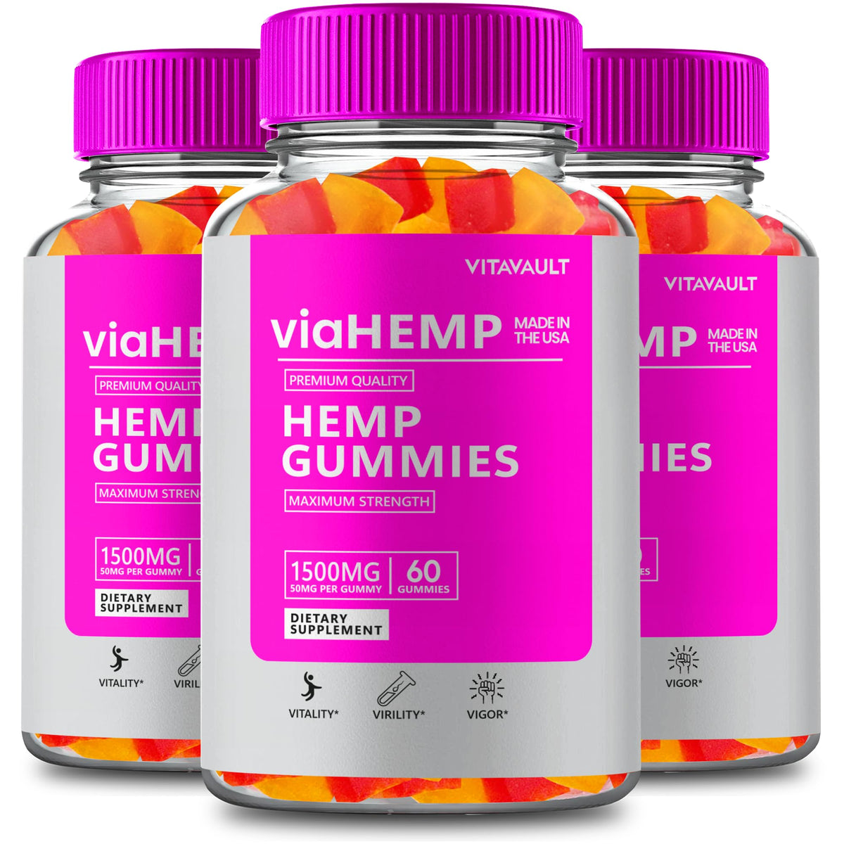 Hemp Gummies 3 Pack D109444