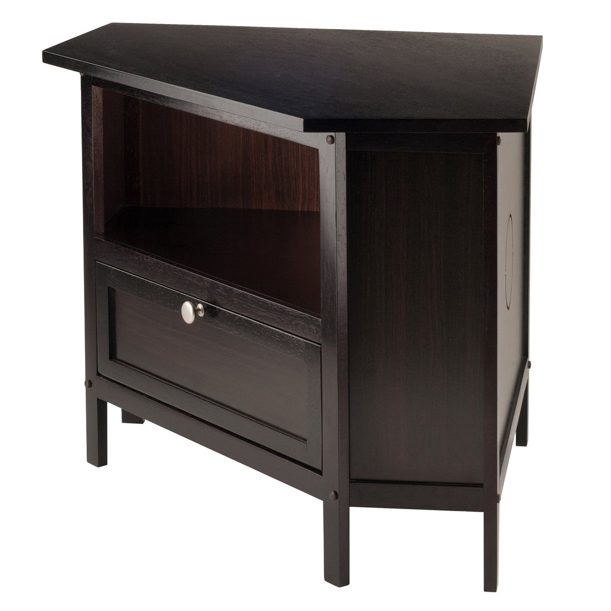 Espresso Corner TV Stand Q700560