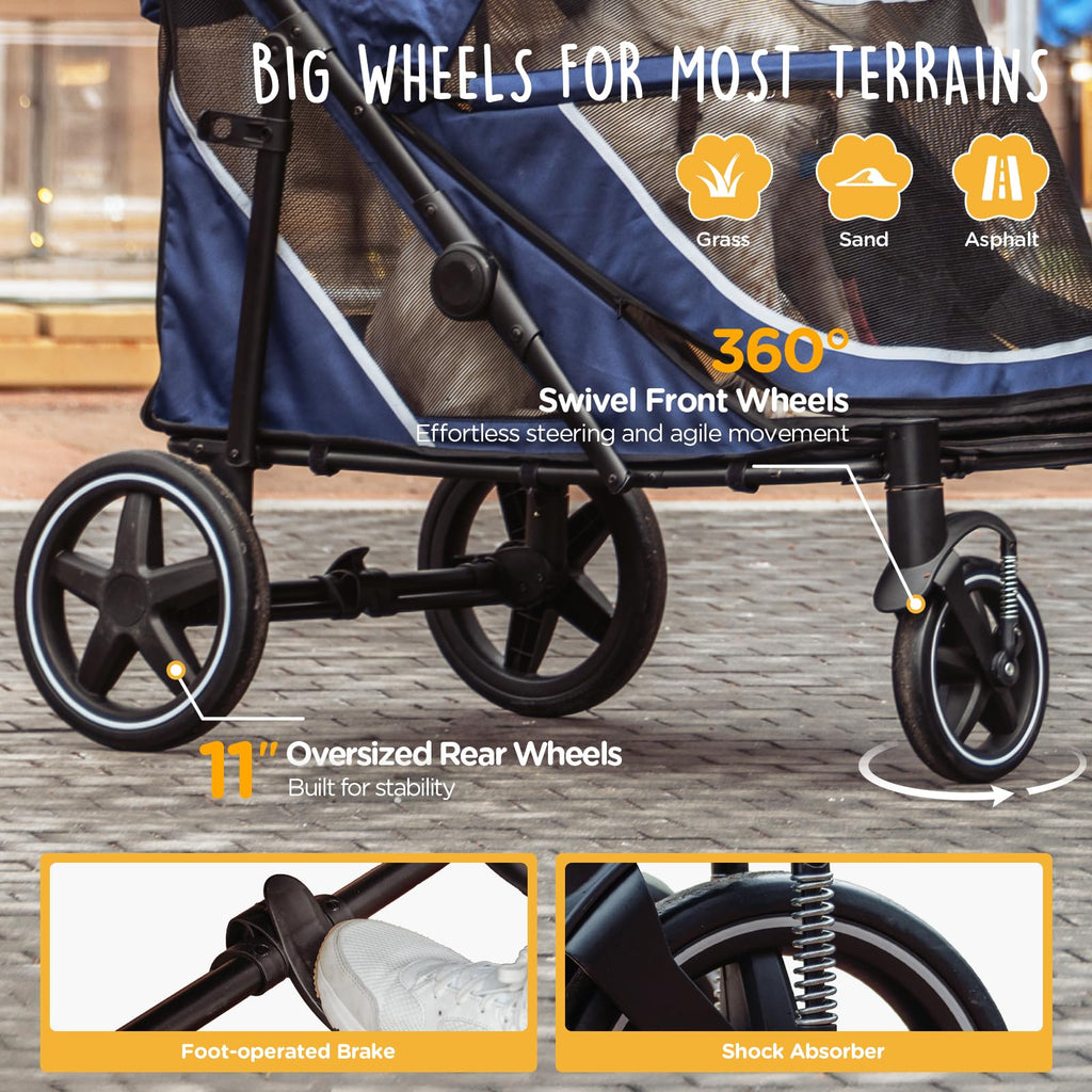 All-Terrain Pet Stroller V29410