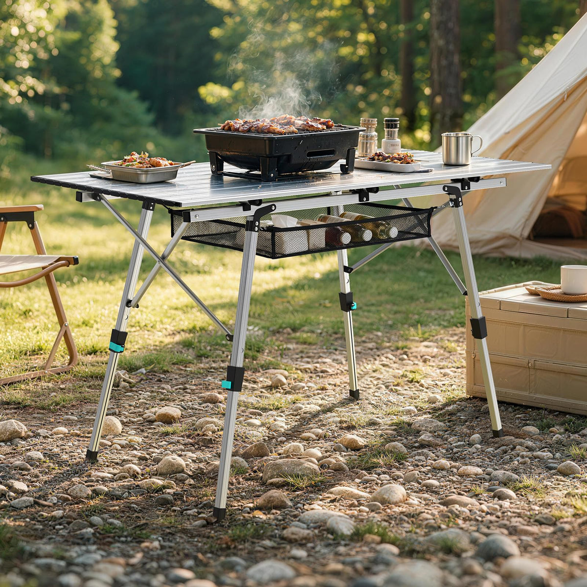 Aluminum Folding Camping Table N571