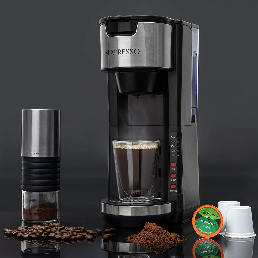 Black Single Serve Coffee Maker 30 oz J9719