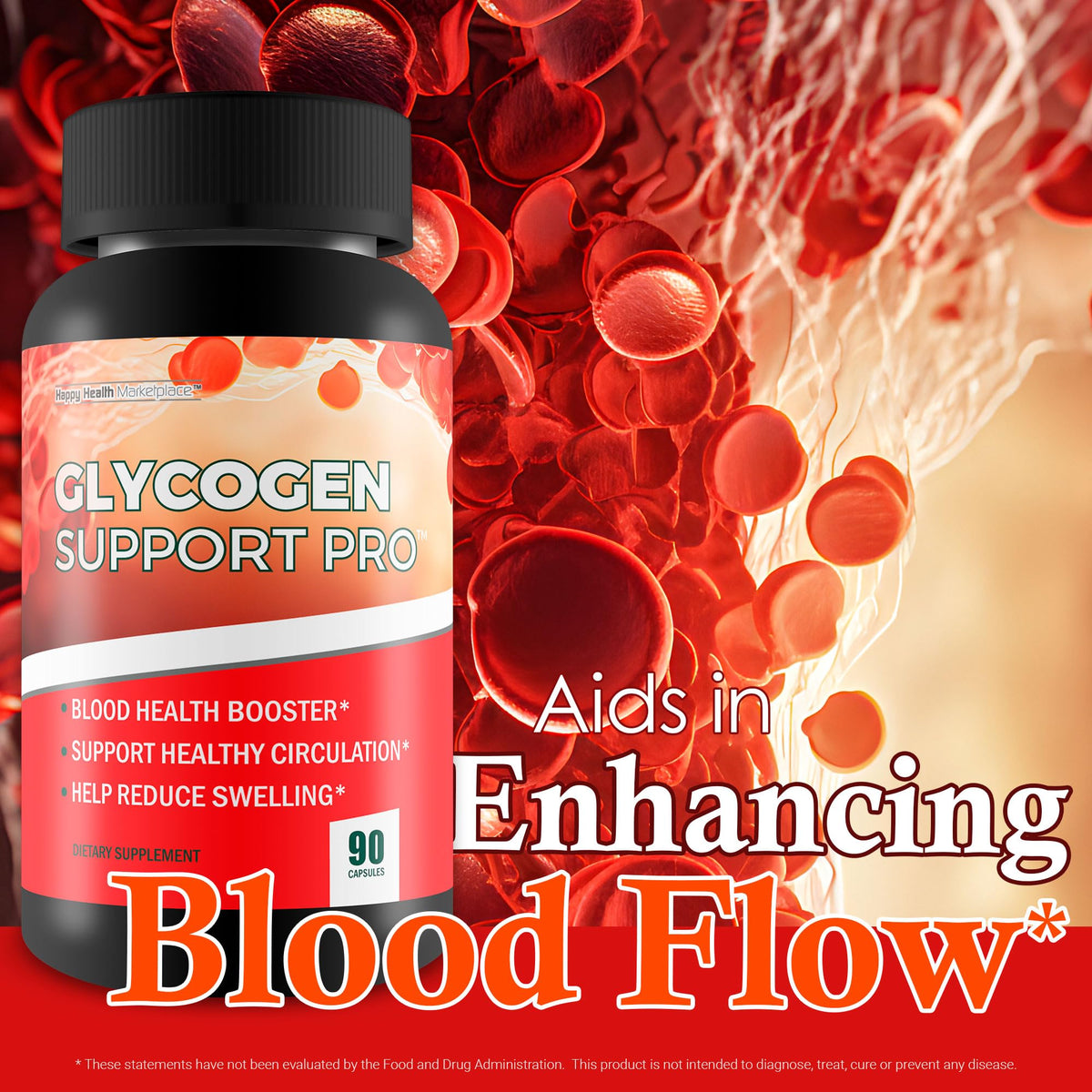 Blood Health Supplements with Magnesium Turmeric Vitamin D Vitamin C Zinc Z3864