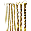 14K Yellow Gold Miami Cuban Chain 2mm-16mm S652203
