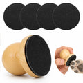 Wooden Dog Nail File Grinder with 4 Sanding Pad F798934