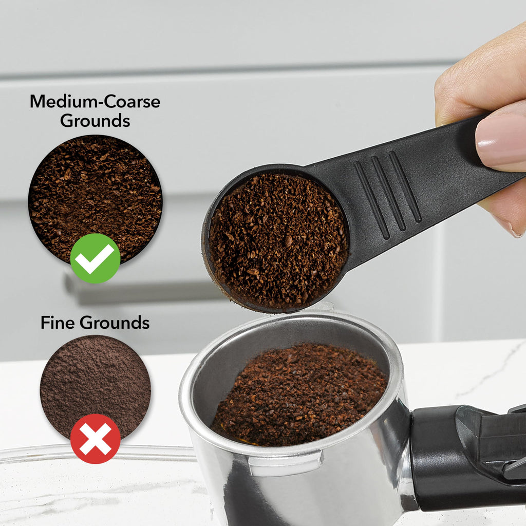 4-Shot Steam Espresso Cappuccino and Latte Maker with Stainless Steel Frothing Pitcher G4480