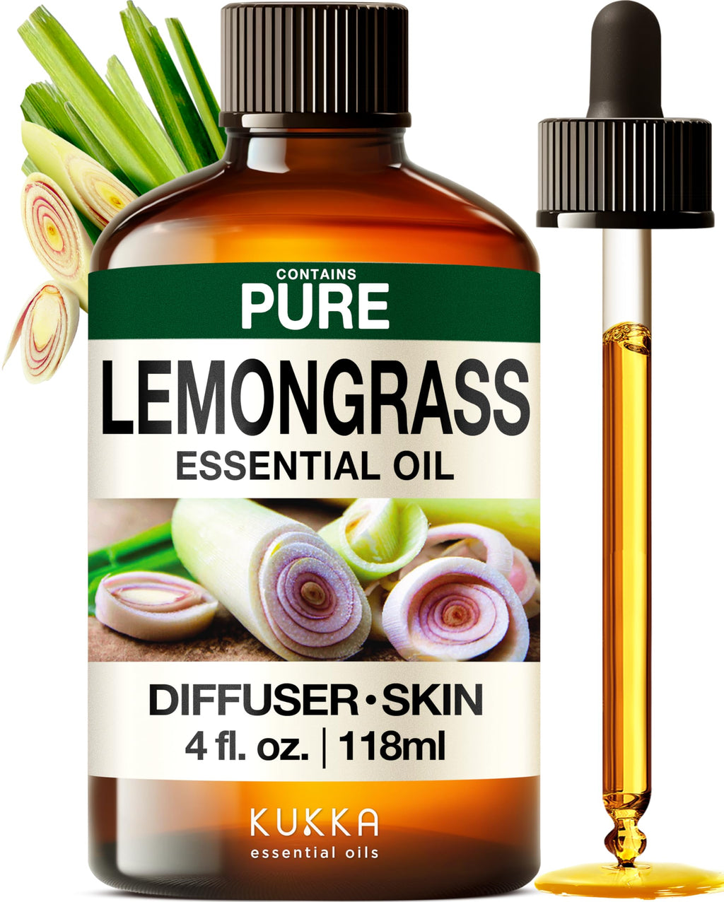 Lemongrass & Lavender Essential Oil Set 2x4 fl oz D86549