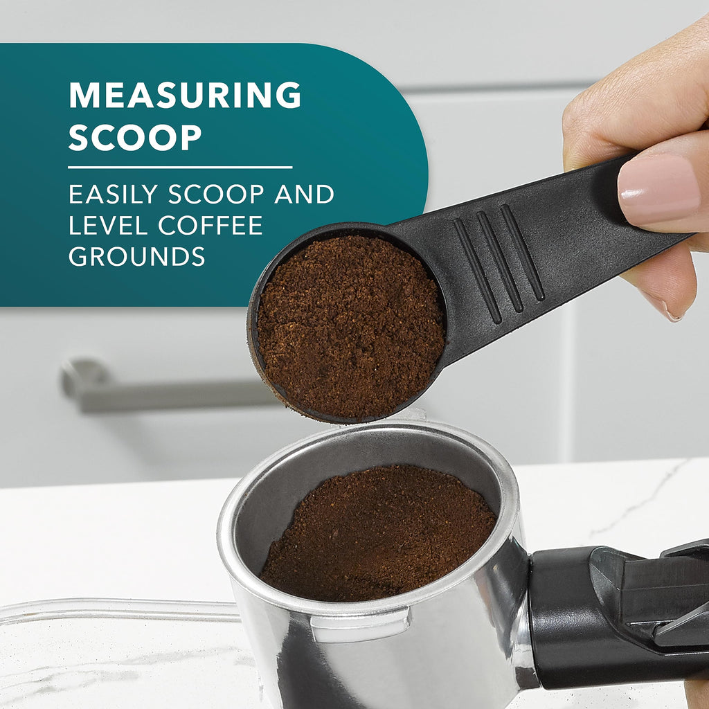 4-Shot Steam Espresso Cappuccino and Latte Maker with Stainless Steel Frothing Pitcher G4480