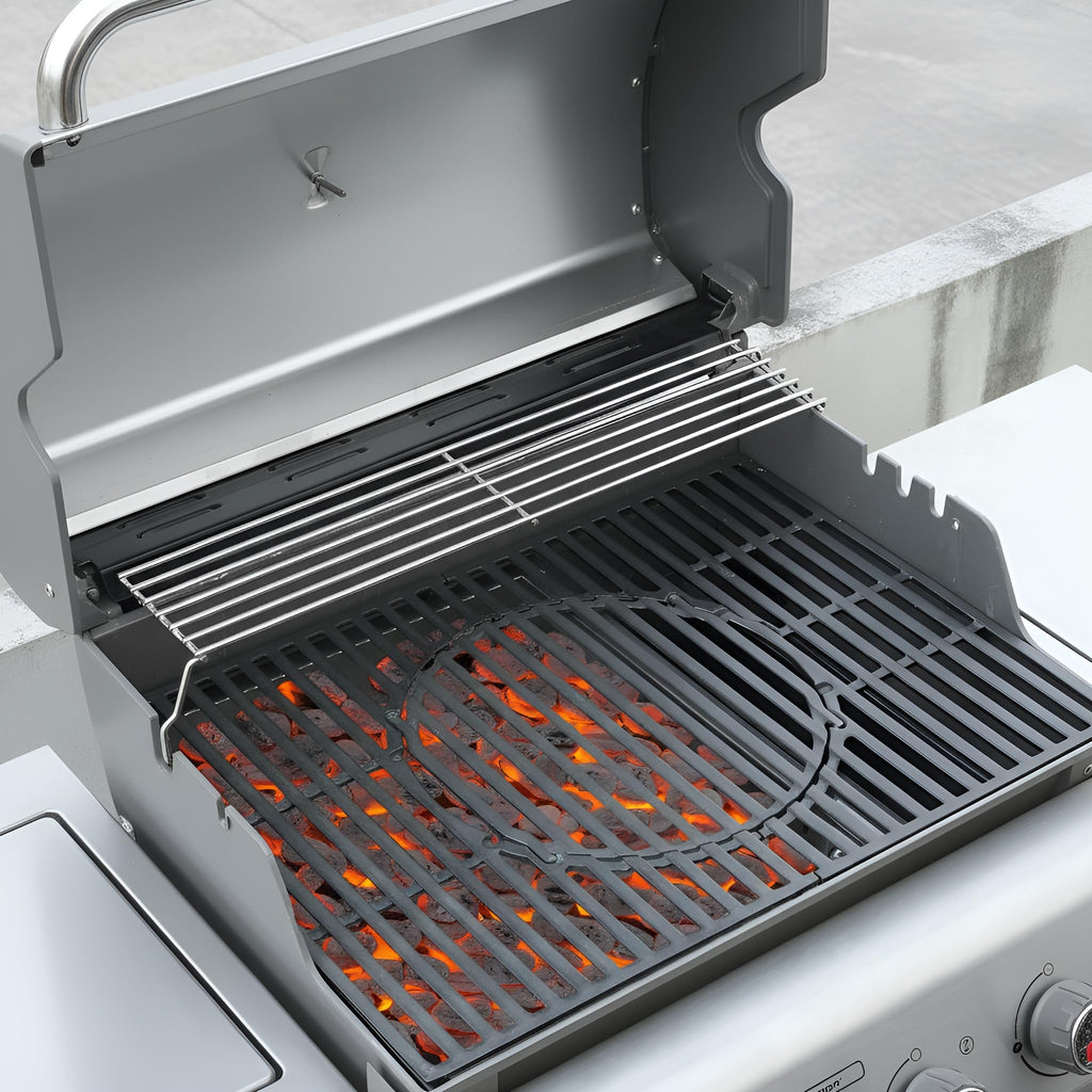 Adjustable Stainless Steel Charcoal Tray P7902