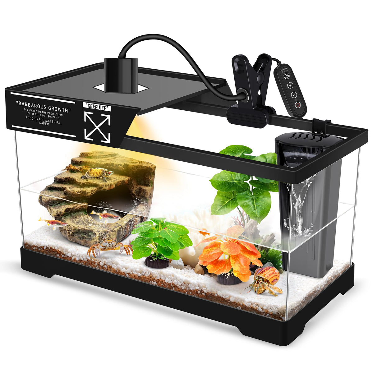 Turtle Tank Kit with Lamp & Filter Z29998