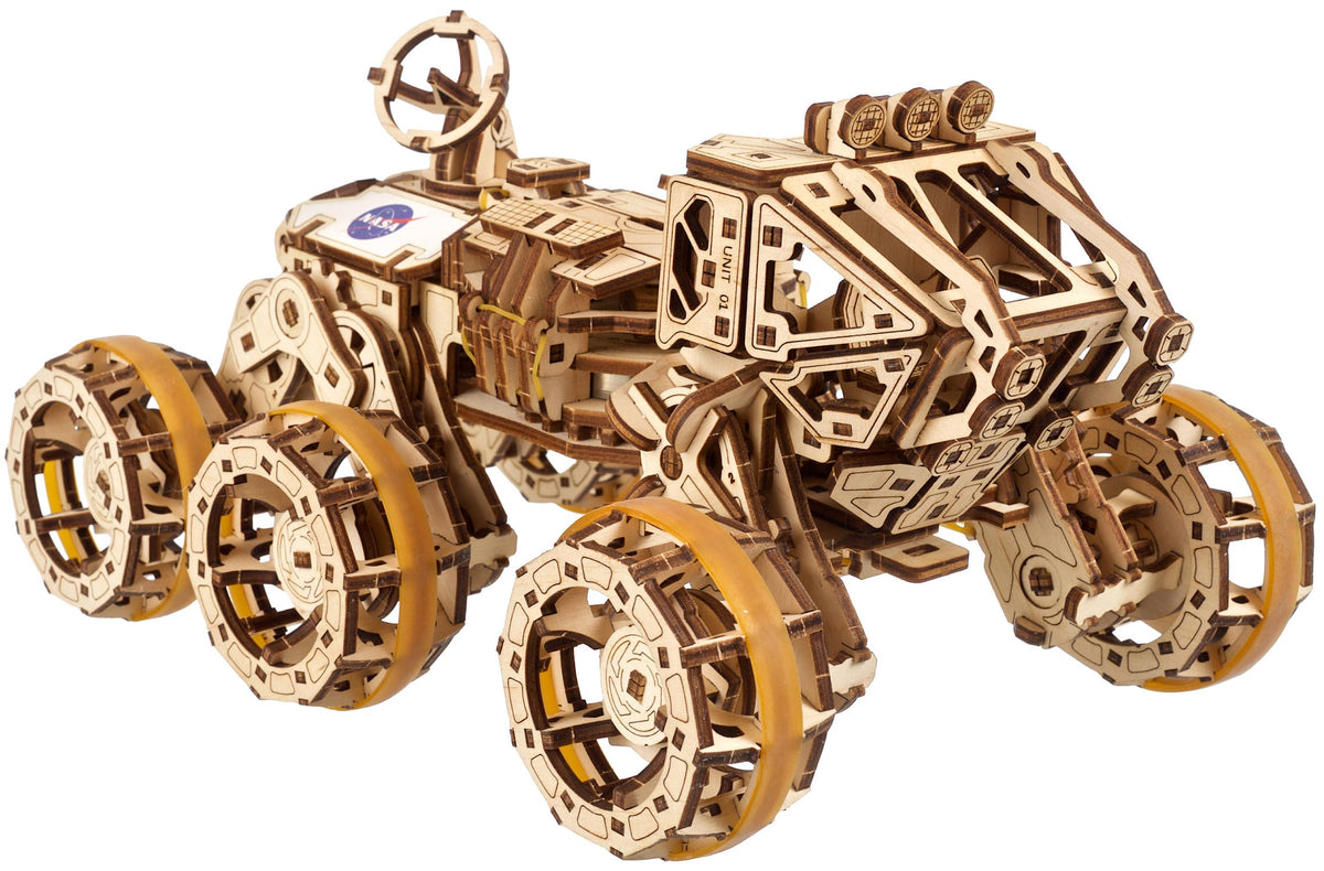 3D Wooden Puzzle Mechanical Model with Spring Drive C802