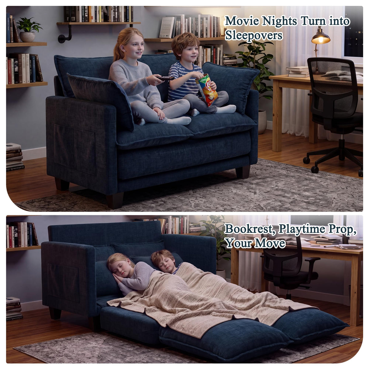 49" Convertible Sofa Bed I44215