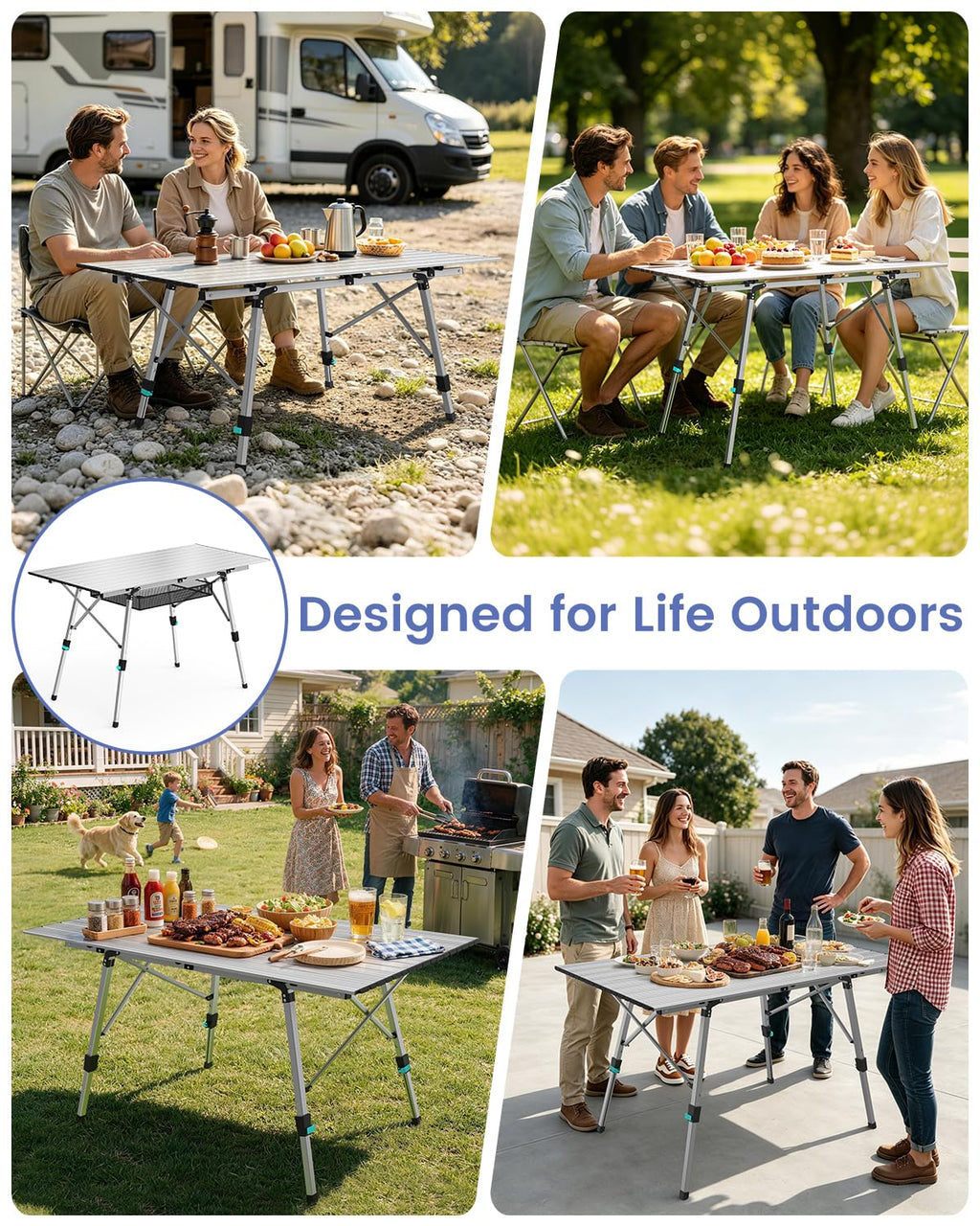 Aluminum Folding Camping Table N571