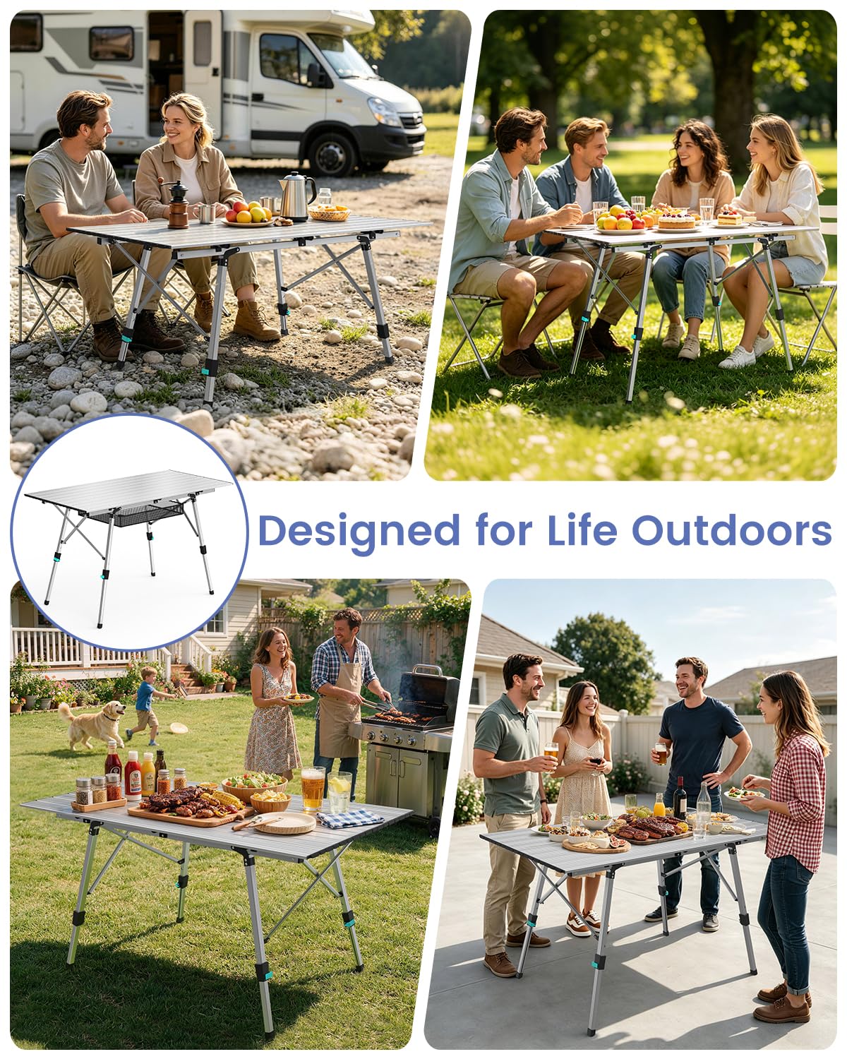 Aluminum Folding Camping Table N571