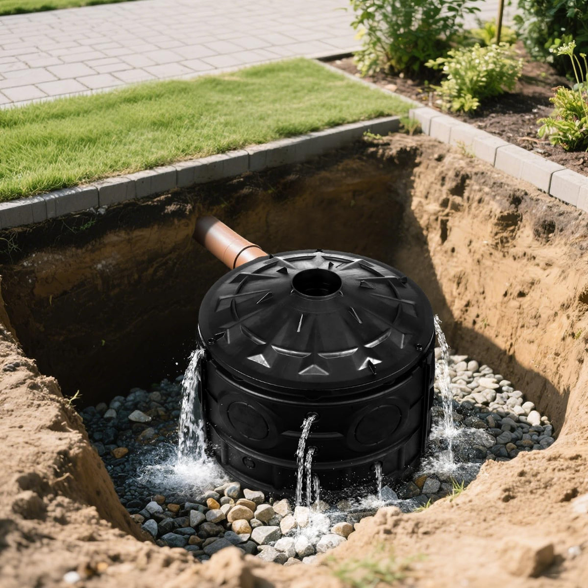 50 Gallon Rainwater Collection Barrel C33018