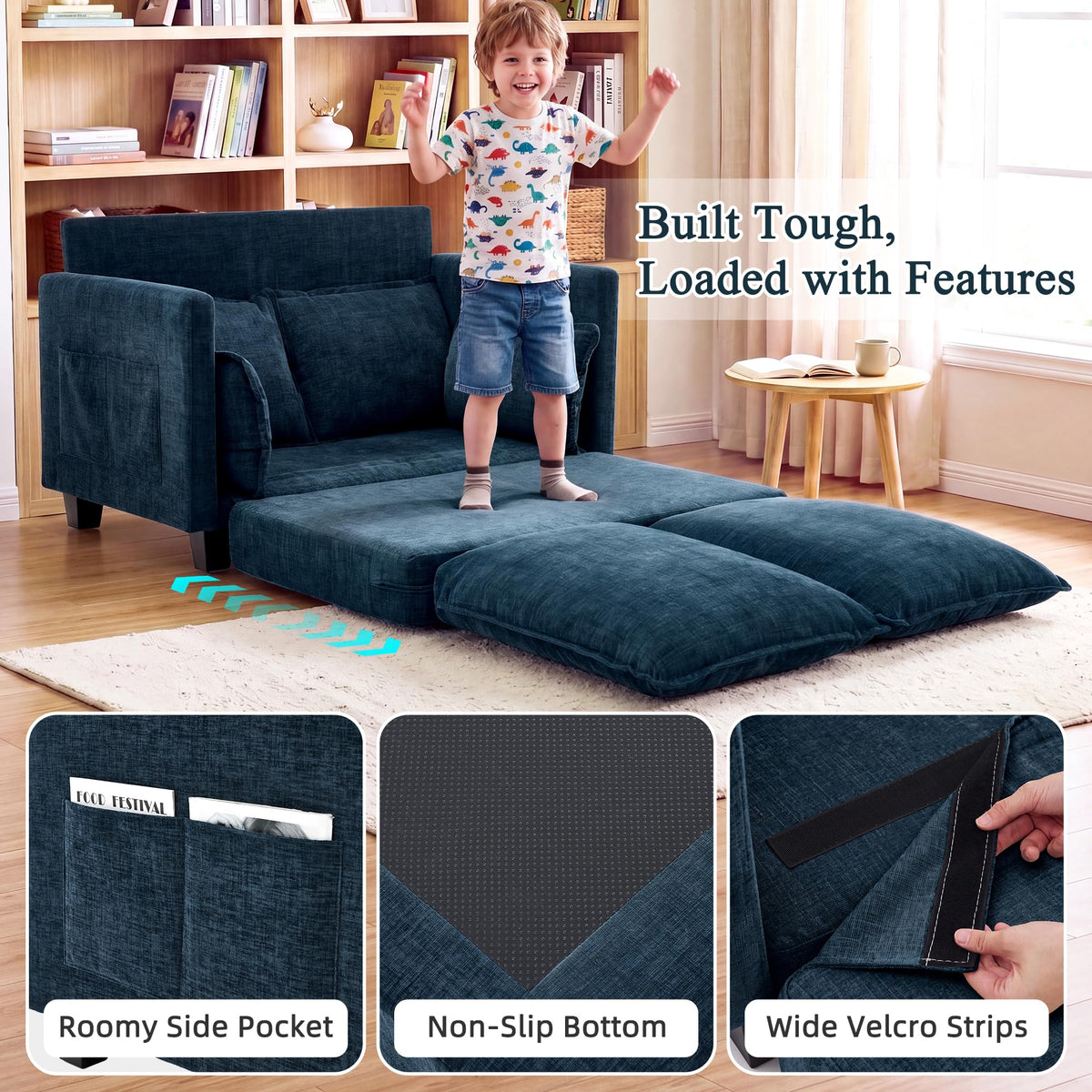 49" Convertible Sofa Bed I44215