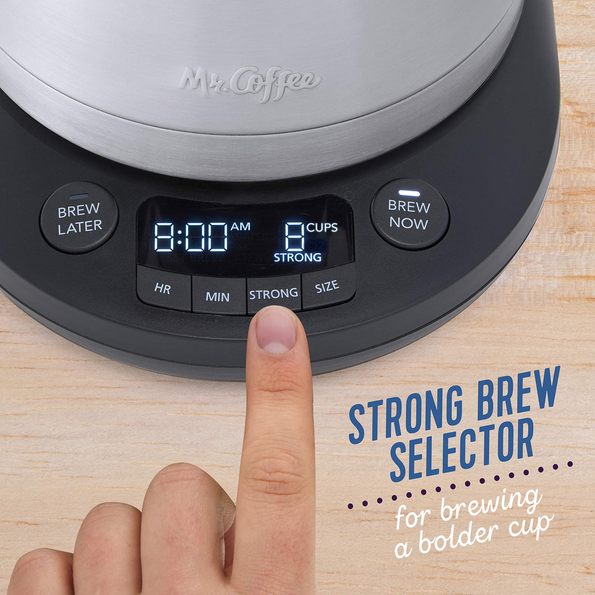 Programmable Coffee Maker, 10 Cups, Black G76135