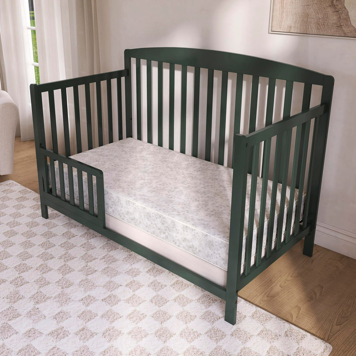Baby Crib Mattress, Reversible, Waterproof Cover, 52" x 28" x 5" X86047