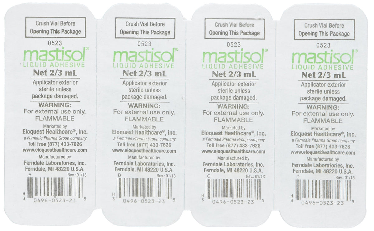 Medical Liquid Adhesive 2/3 mL Vials F10600