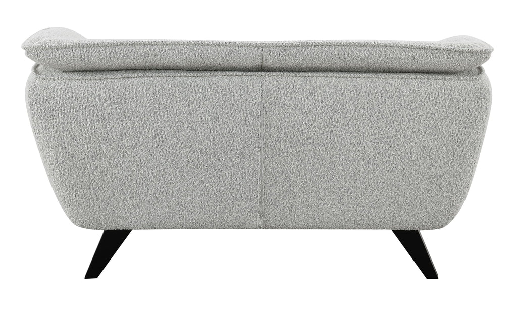 Light Gray Upholstered Loveseat L419829