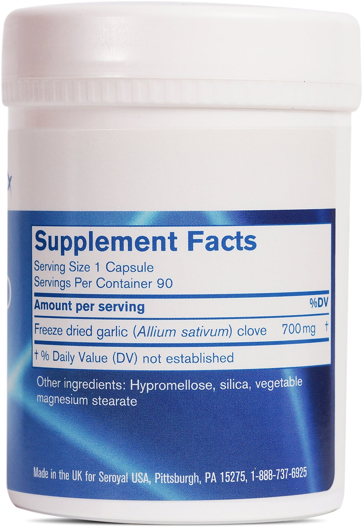 Garlic Freeze Dried 90 Capsules C51568